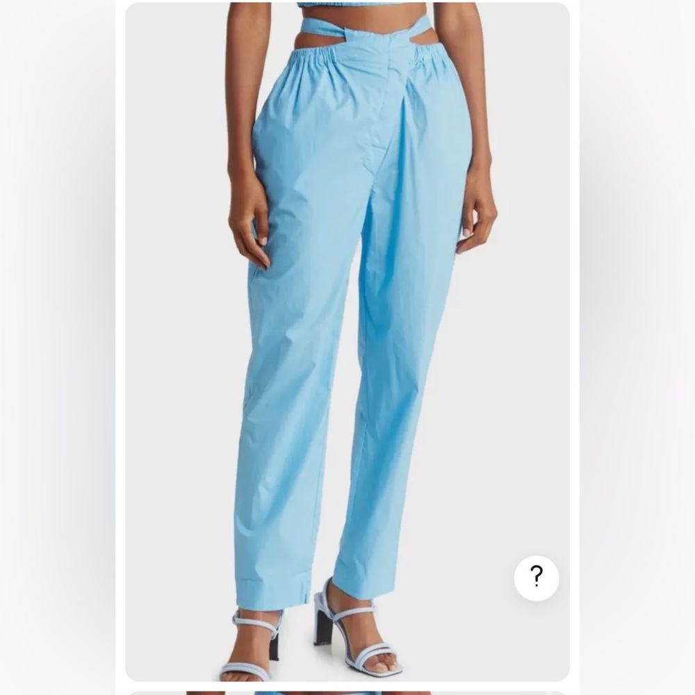 NICHOLAS Taron Pant In Swim Blue NWT Size US 0‎